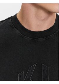 Karl Lagerfeld Jeans T-Shirt 240D1705 Czarny Regular Fit. Kolor: czarny. Materiał: bawełna #5