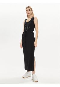 Liu Jo Sukienka codzienna VA4140 JS360 Czarny Regular Fit. Okazja: na co dzień. Kolor: czarny. Materiał: wiskoza. Typ sukienki: proste. Styl: casual #1