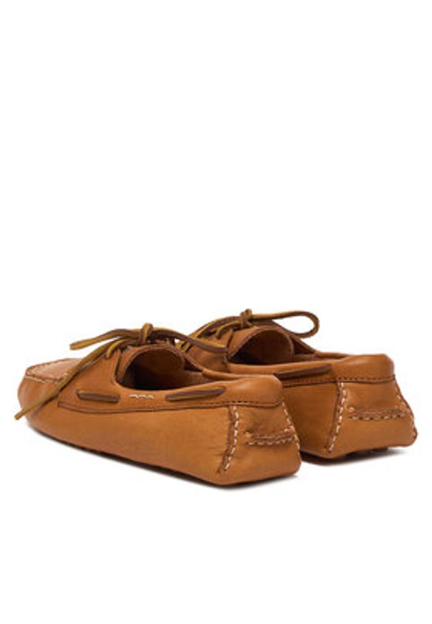 Polo Ralph Lauren Mokasyny 818963430003 Brązowy. Kolor: brązowy. Materiał: skóra