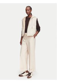 Weekend Max Mara Bezrękawnik Accenni 2625296011 Beżowy jasny Regular Fit. Kolor: beżowy. Materiał: syntetyk. Długość rękawa: bez rękawów #2
