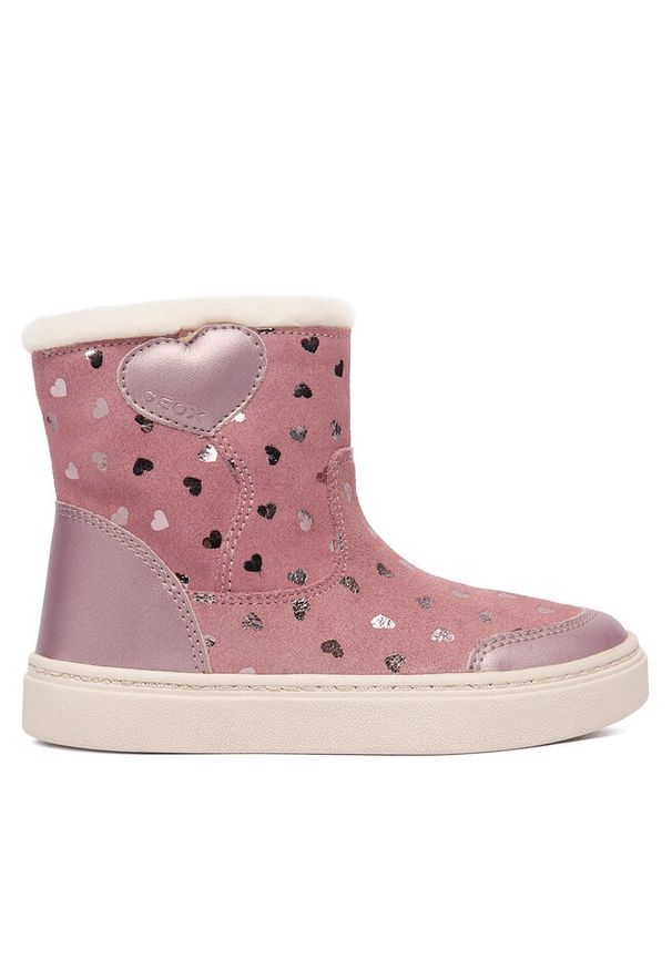 Kozaki Geox. Kolor: różowy