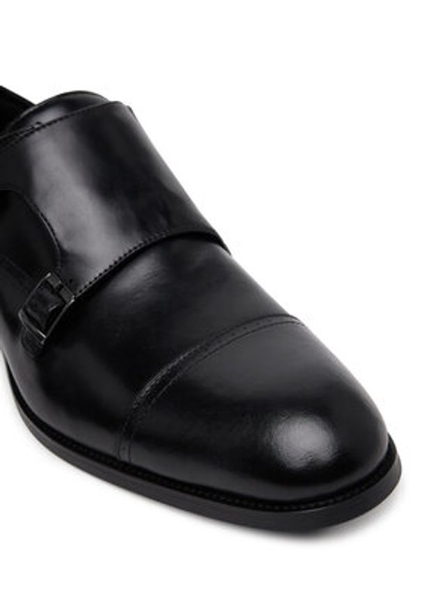 Aldo Półbuty Zelasien 13963685 Czarny. Kolor: czarny. Materiał: skóra