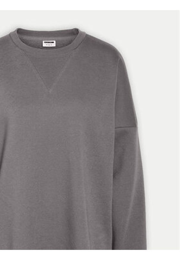 Noisy may - Noisy May Sukienka dzianinowa Alden 27030633 Szary Loose Fit. Kolor: szary. Materiał: bawełna, syntetyk