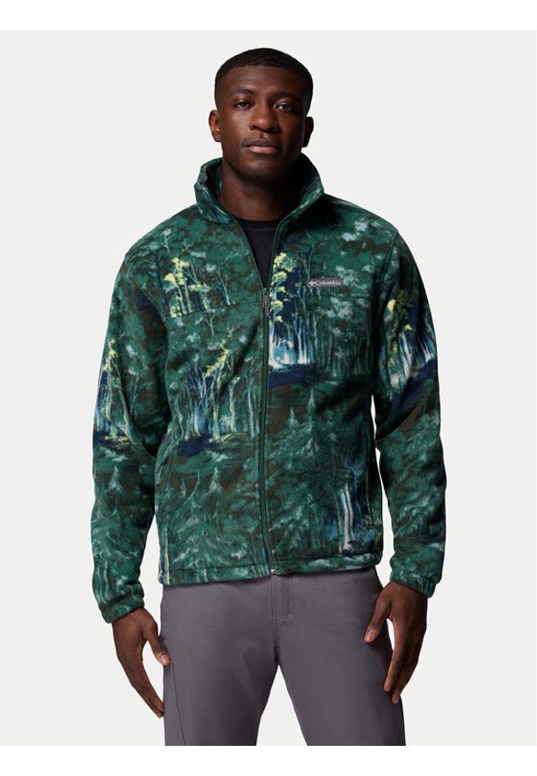 columbia - Columbia Polar Steens Mountain™ 1478231 Zielony Regular Fit. Kolor: zielony. Materiał: syntetyk