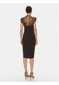 Imperial Sukienka koktajlowa A9990001R Czarny Slim Fit. Kolor: czarny. Materiał: syntetyk. Styl: wizytowy