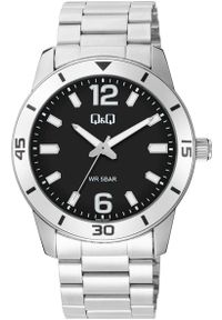 Zegarek męski QQ Q85B-002P srebrny. Kolor: srebrny #1