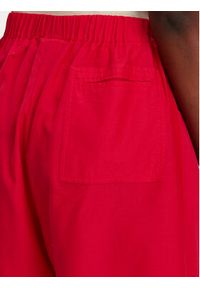 Pinko - PINKO Szorty materiałowe Lewis 105243 A2M7 Czerwony Regular Fit. Kolor: czerwony. Materiał: bawełna #5