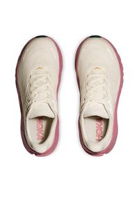 HOKA - Hoka Buty do biegania Arahi 8 1168691 Écru. Kolor: kremowy. Materiał: materiał #6