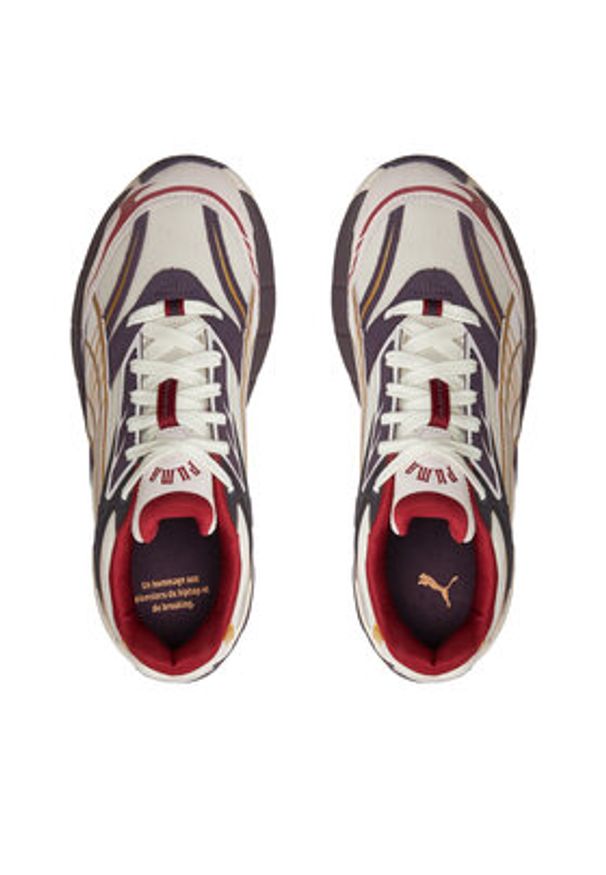 Puma Sneakersy Velophasis Play.Paris 398481 01 Kolorowy. Materiał: skóra. Wzór: kolorowy