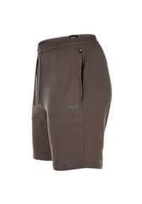 BOSS Szorty sportowe Mix&Match 50515314 Brązowy Regular Fit. Kolor: brązowy. Materiał: bawełna. Styl: sportowy #4