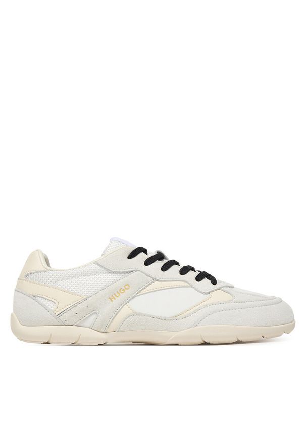 Hugo - Sneakersy HUGO. Kolor: biały
