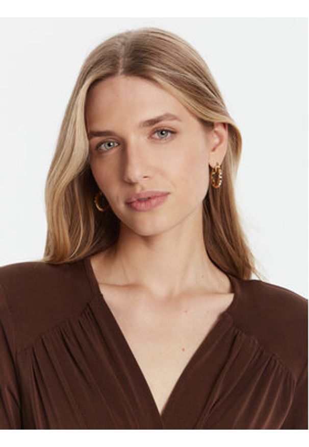 Rinascimento Kombinezon CFC0126185003 Brązowy Regular Fit. Kolor: brązowy. Materiał: syntetyk