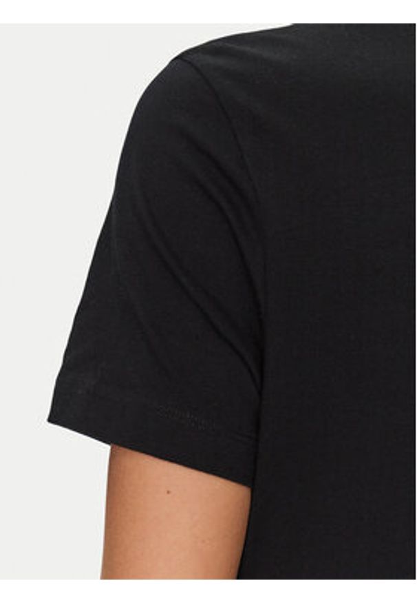 Marciano Guess T-Shirt 5GGI00 6008A Czarny Slim Fit. Kolor: czarny. Materiał: bawełna