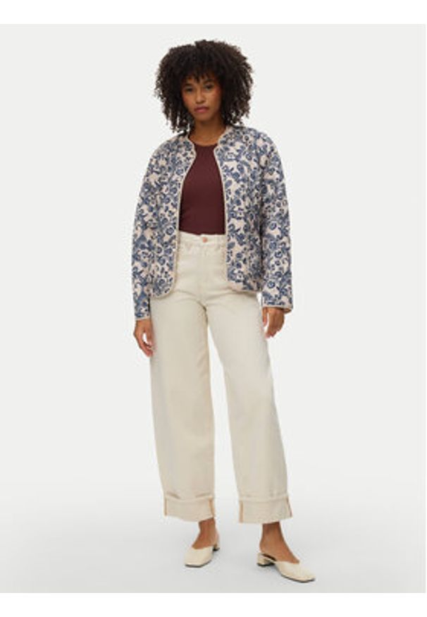 Vero Moda Kurtka przejściowa Clara 10331363 Niebieski Regular Fit. Kolor: niebieski. Materiał: syntetyk