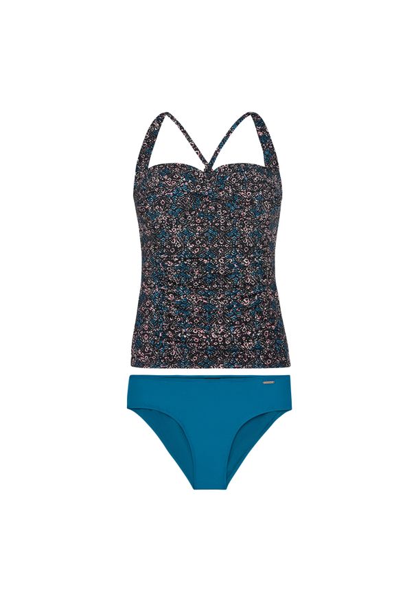 Damski 2-częściowy kostium kąpielowy Protest Alya. Kolor: niebieski. Materiał: materiał