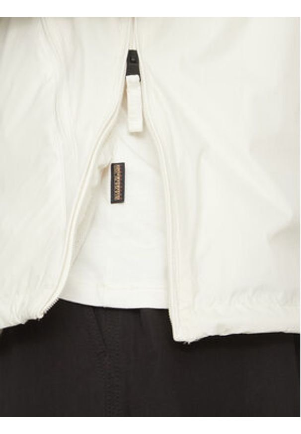 Napapijri Kurtka anorak Rainforest NP0A4HX6 Écru Regular Fit. Materiał: syntetyk
