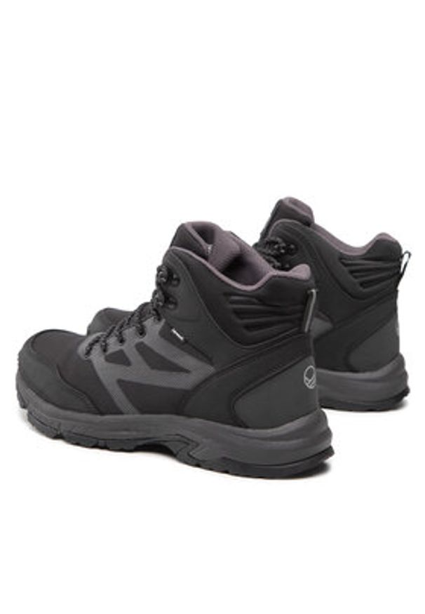 Halti Trekkingi Polaris Mid 2 Dx M Walking 054-2810 Czarny. Kolor: czarny. Materiał: materiał. Sport: turystyka piesza