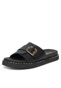 MEXX Klapki MX/019C-HY Czarny. Kolor: czarny. Materiał: skóra