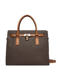 MICHAEL Michael Kors Torebka 30F5GNXS3B Brązowy. Kolor: brązowy. Materiał: skórzane #4