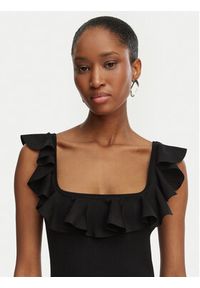 MICHAEL Michael Kors Sukienka codzienna MS683CG33D Czarny Slim Fit. Okazja: na co dzień. Kolor: czarny. Materiał: wiskoza. Typ sukienki: proste. Styl: casual #3