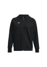 Bluza sportowa damska Under Armour 1379497001. Typ kołnierza: kaptur. Kolor: biały, wielokolorowy, czarny