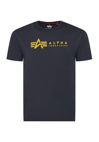 Alpha Industries Komplet t-shirtów Alpha Label 118534 Kolorowy Regular Fit. Materiał: bawełna. Wzór: kolorowy #9