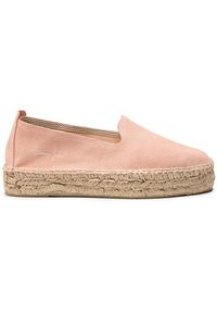 Manebi Espadryle Slippers D W 1.4 D0 Różowy. Kolor: różowy. Materiał: skóra, zamsz #6