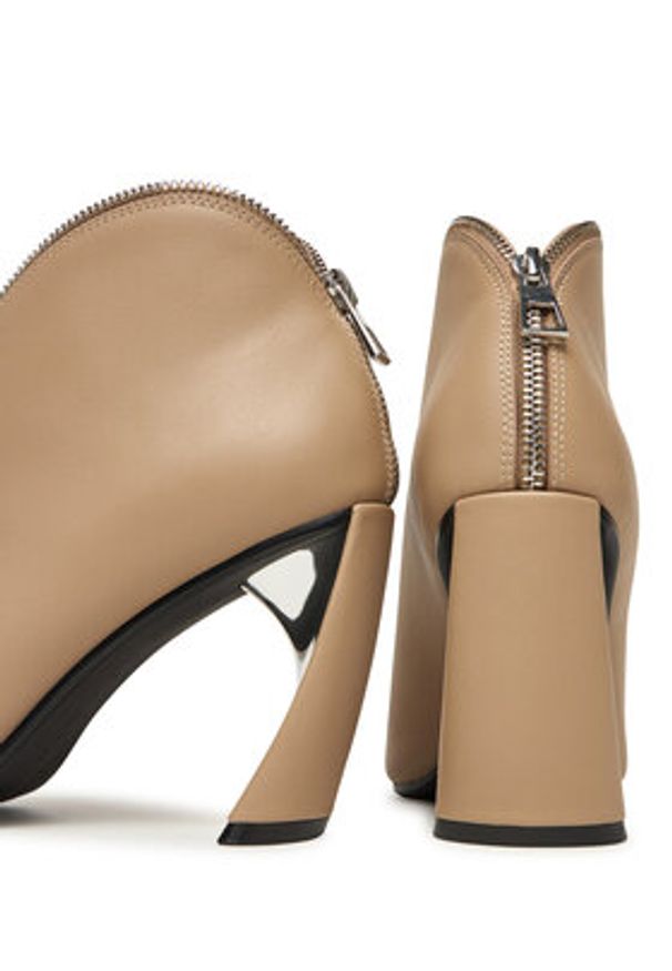 United Nude Botki Zuma Stacy Hi 1094693216 Beżowy. Kolor: beżowy. Materiał: skóra