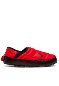 The North Face Kapcie Thermoball Traction Mule V NF0A3UZNKZ31-070 Czerwony. Kolor: czerwony. Materiał: materiał