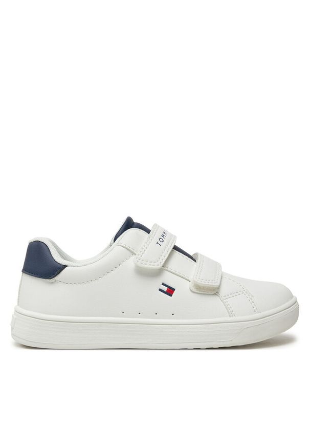 TOMMY HILFIGER - Sneakersy Tommy Hilfiger. Kolor: biały