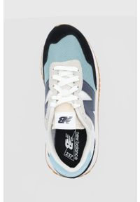 New Balance Buty. Nosek buta: okrągły. Zapięcie: sznurówki. Kolor: niebieski. Materiał: guma #3