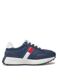 TOMMY HILFIGER - Sneakersy Tommy Hilfiger. Kolor: niebieski