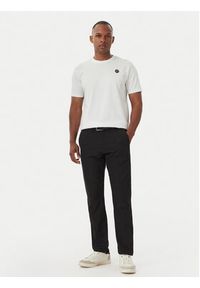 Beverly Hills Polo Club T-Shirt M1631-HR Biały Regular Fit. Typ kołnierza: polo. Kolor: biały. Materiał: bawełna #5