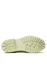Jenny - JENNY Loafersy LS5597-09 Zielony. Kolor: zielony. Materiał: skóra