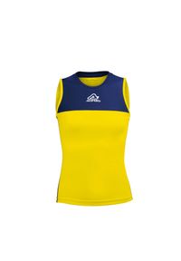 ACERBIS - Dziewczęcy tank top Acerbis Vicky. Kolor: żółty, niebieski, wielokolorowy. Wzór: haft. Sezon: lato. Styl: elegancki #1