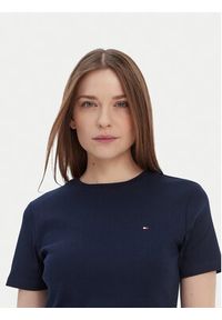TOMMY HILFIGER - Tommy Hilfiger T-Shirt New Cody WW0WW40587 Granatowy Regular Fit. Kolor: niebieski. Materiał: bawełna #2
