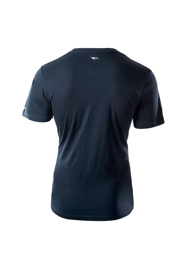 Hi-tec - T-shirt Męski Retro. Kolor: niebieski. Sport: turystyka piesza