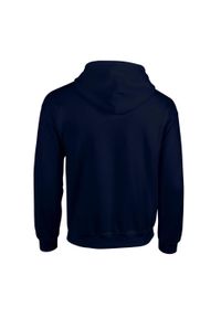 GILDAN - Bluza Z Kapturem Dla Dorosłych Unisex Heavy Blend Full Zip. Typ kołnierza: kaptur. Kolor: niebieski