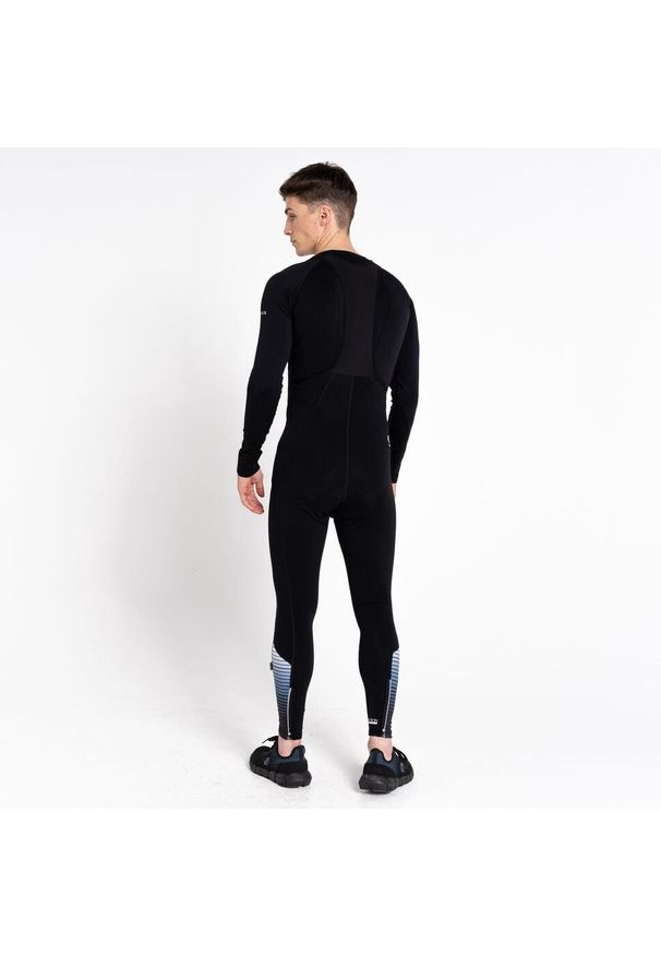 DARE 2B - Męskie spodnie rowerowe na szelkach Virtuous. Kolor: czarny, niebieski, wielokolorowy. Sport: kolarstwo