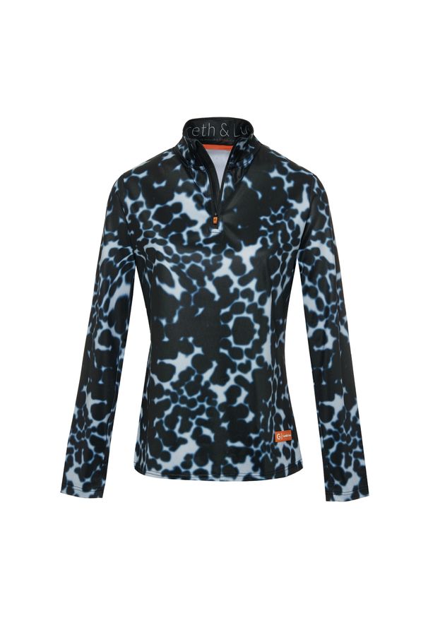 GARETH & LUCAS - Bluza narciarska Damska Gareth & Lucas The One Hundred and Twenty. Kolor: niebieski. Materiał: poliester, elastan. Sezon: zima. Sport: narciarstwo