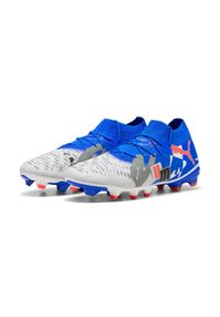 Buty Piłkarskie Puma Future 8 Match Forever Fg/Ag Dorosłych. Kolor: biały. Sport: piłka nożna