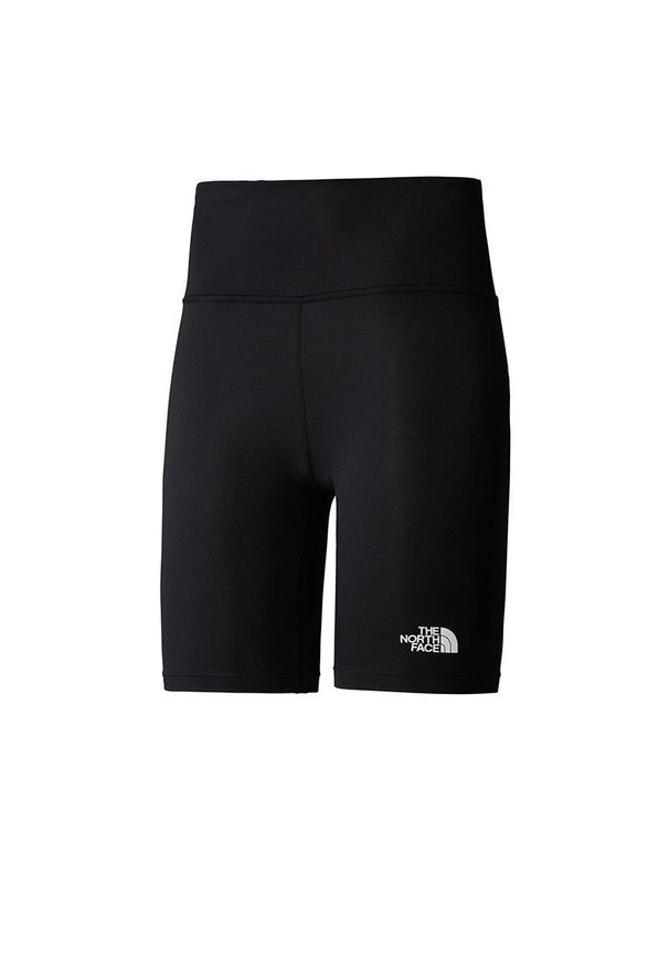 Spodenki damskie The North Face Simple Dome 0A8C2HJK31 - czarne. Kolor: czarny. Materiał: elastan, poliester, bawełna. Długość: krótkie. Sport: turystyka piesza, fitness