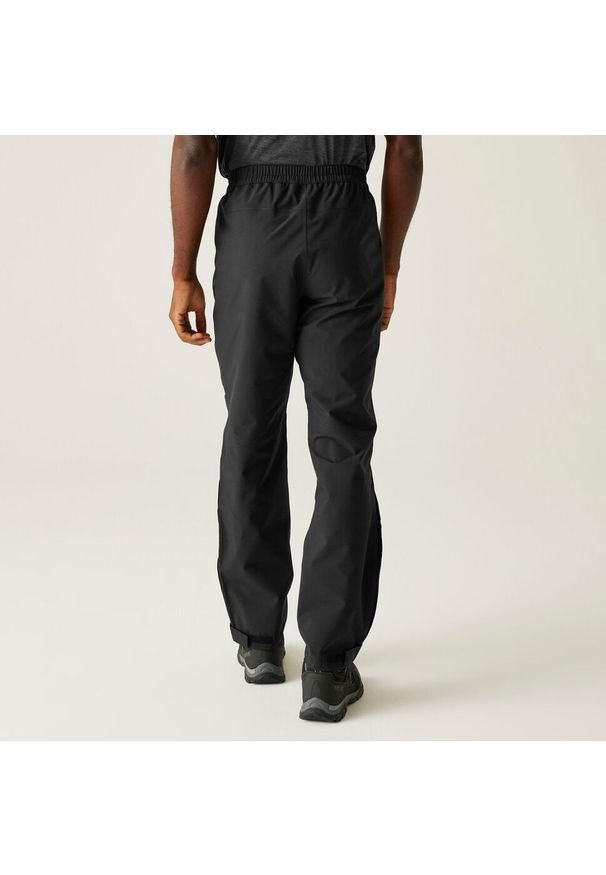 Regatta - Męskie spodnie turystyczne Highton Stretch. Kolor: wielokolorowy, czarny, zielony, brązowy. Sezon: lato. Sport: turystyka piesza