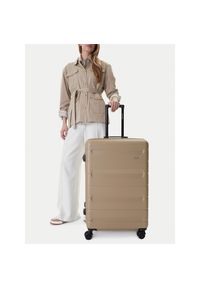 Gino Rossi - Walizka duża GINO ROSSI. Kolor: beżowy #1