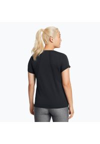 Koszulka fitness męska Under Armour t-shirt sportowy z krótkim rękawem. Kolor: czarny. Długość rękawa: krótki rękaw. Długość: krótkie. Sport: fitness