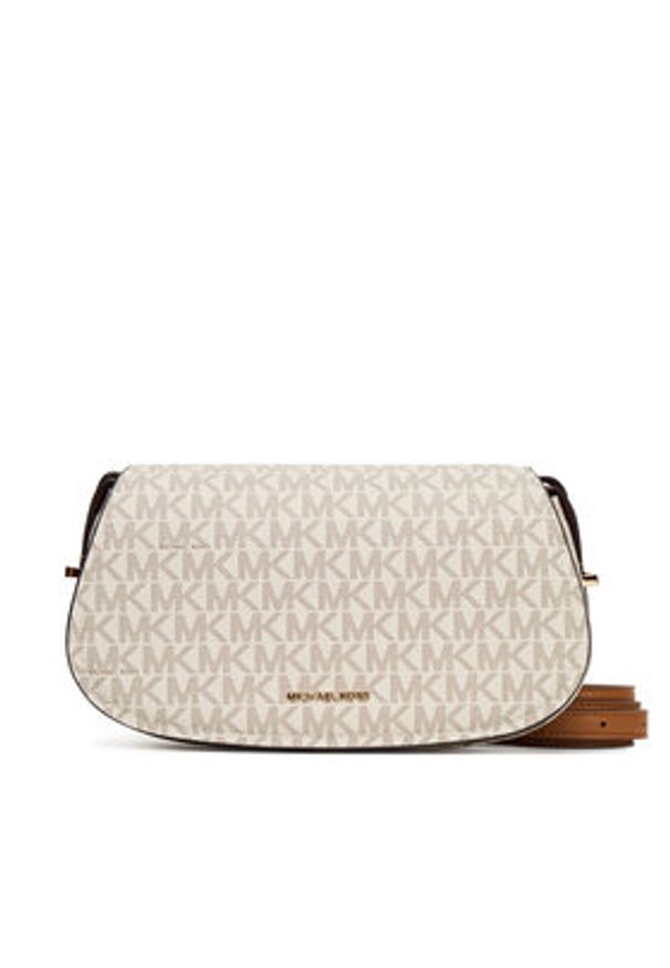 MICHAEL Michael Kors Torebka Lydia 32S5GL0C1B Écru. Materiał: skórzane