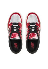 New Balance Sneakersy GSB480TT Czerwony. Kolor: czerwony. Materiał: skóra