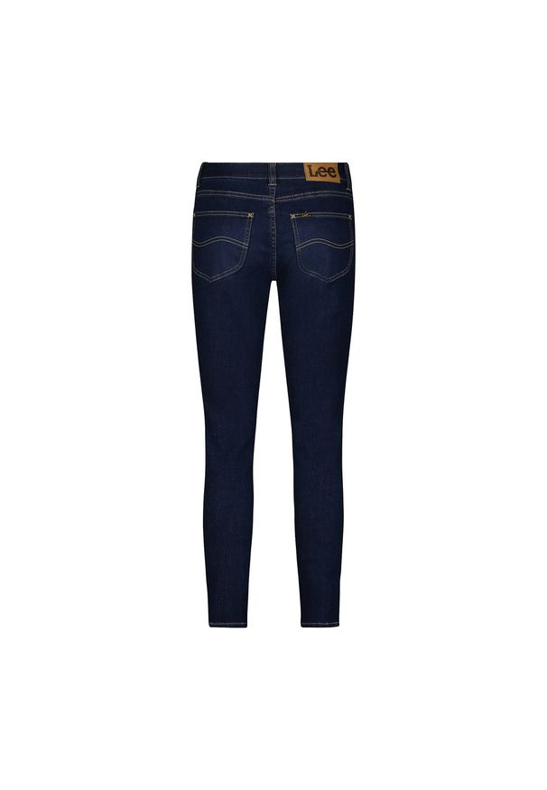 Lee - LEE DAMSKIE SPODNIE JEANSOWE ULC SKINNY DEEPEST DARK 112351235 L35V016198