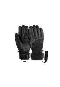 Rękawice narciarskie męskie Reusch Re:Knit Eclipse R-TEX® XT. Kolor: czarny. Materiał: dzianina, skóra. Sport: narciarstwo