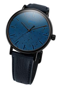 Timex Zegarek męski kolor czarny. Kolor: czarny. Materiał: materiał, skóra